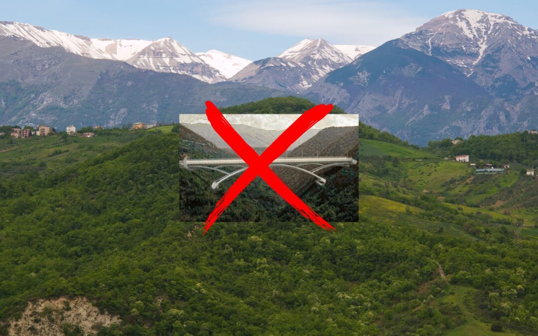 Celestino V Bridge: we say “NO” to yet another havoc.